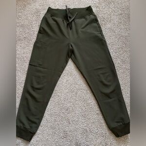 Mandala High Waisted Joggers- Olive